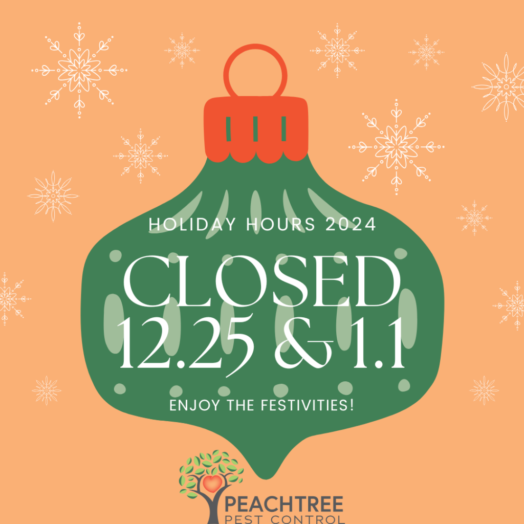 Happy Holidays from Peachtree Pest Control